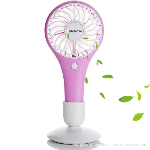 Small Personal Desk Rechargeable Portable Handheld USB Fan